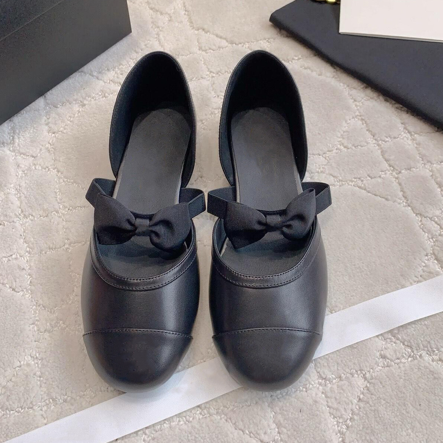Women'S Shoes In Fashion - Bow Ballet Shoes 2026 New French