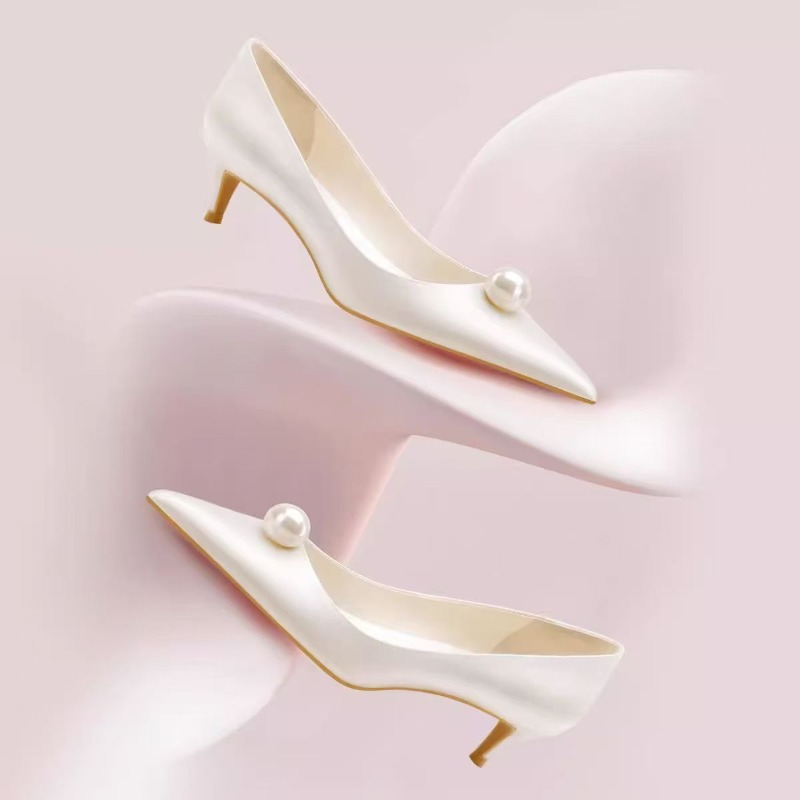 Women'S Shoes Toms - 2026 New Luxury Designer White Satin