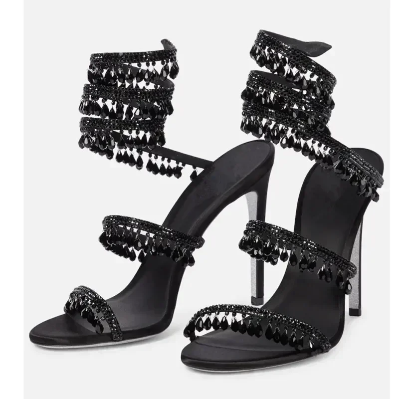 Women'S Shoes Plus Size - 2026Women's New Water Diamond Sandals Fashion