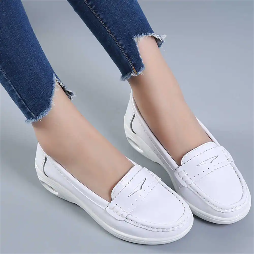 Thick Sole Slipon White Traine - Women Shoes Made In Italy incelemesi ve fiyatı