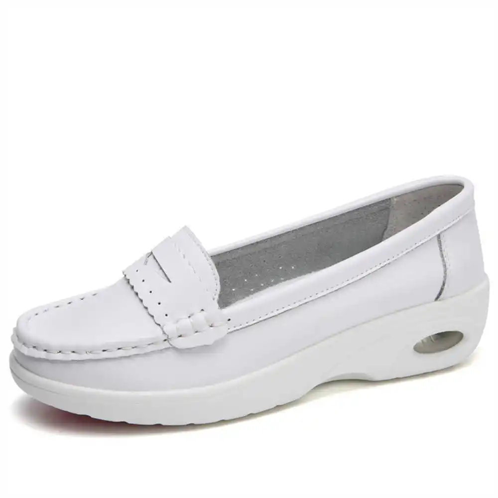 Thick Sole Slipon White Traine - Women Shoes Made In Italy incelemesi ve fiyatı