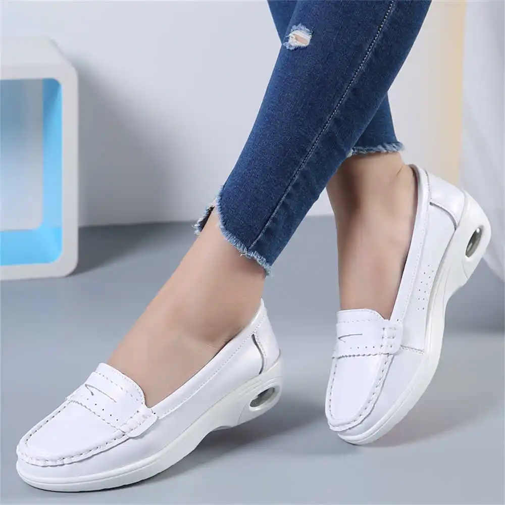 Thick Sole Slipon White Traine - Women Shoes Made In Italy incelemesi ve fiyatı