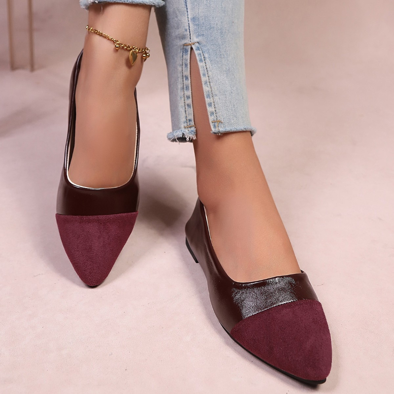 Pointed Toe Flat Shoes Women S - Loafer Flat Women incelemesi ve fiyatı