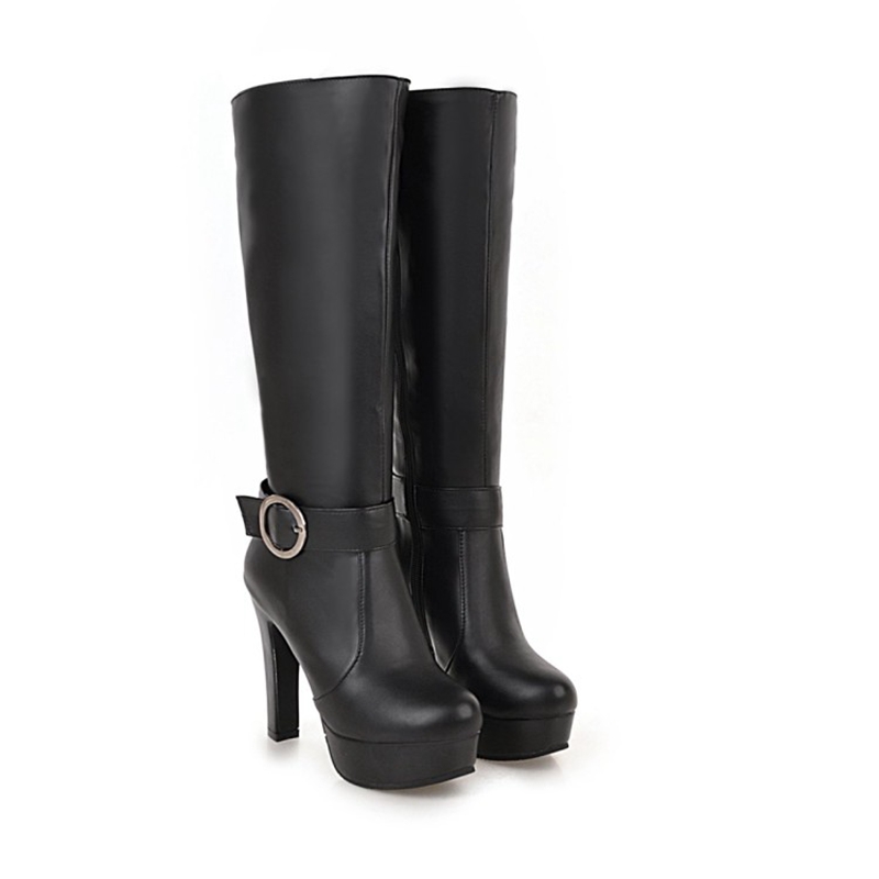 Knee High Boots Women Fashion  - Zip Up Boots Short incelemesi ve fiyatı