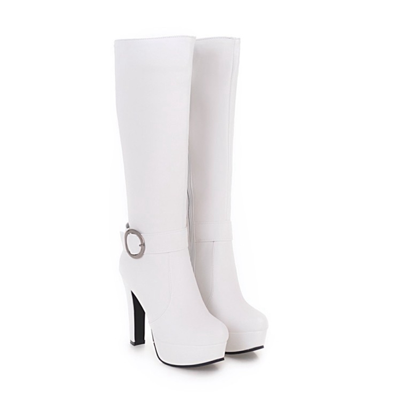 Knee High Boots Women Fashion  - Zip Up Boots Short incelemesi ve fiyatı