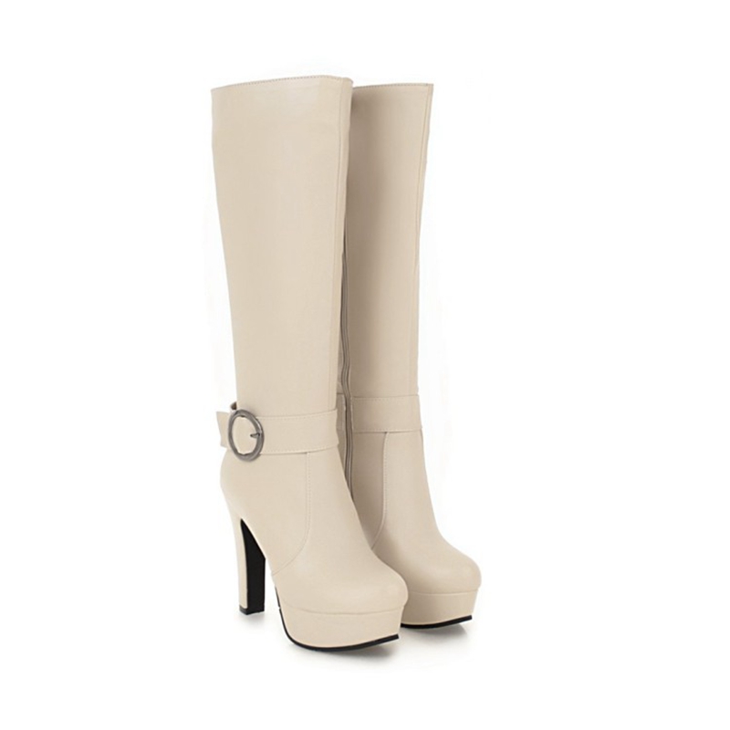 Knee High Boots Women Fashion  - Zip Up Boots Short incelemesi ve fiyatı