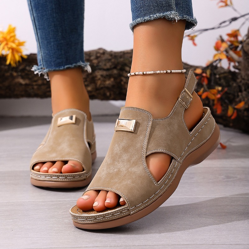 Women Plus Size Wide Fit Wedge - Women'S Shoes With Bunions incelemesi ve fiyatı