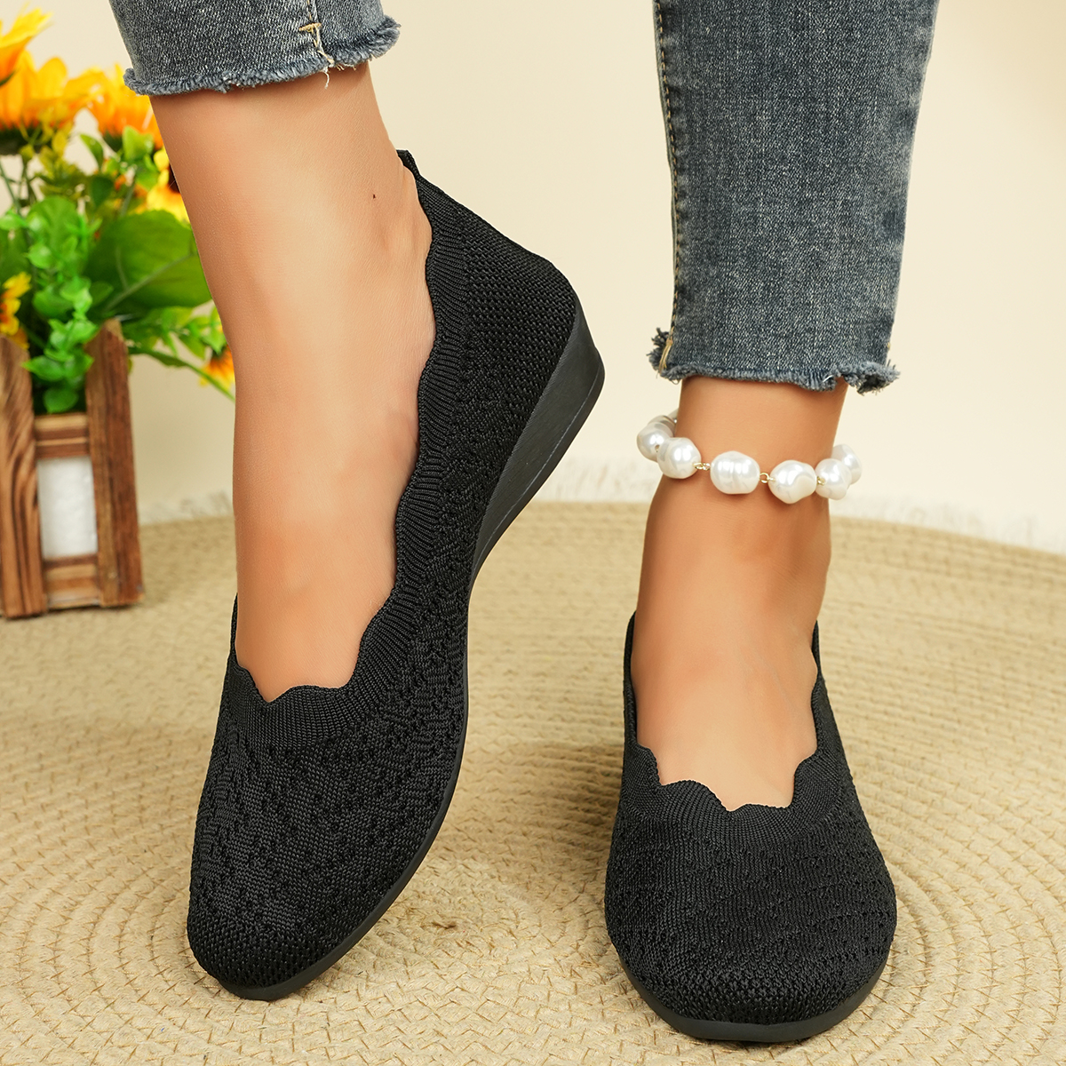 Women's Breathable Knit Flats  - Women'S Shoes Toms incelemesi ve fiyatı