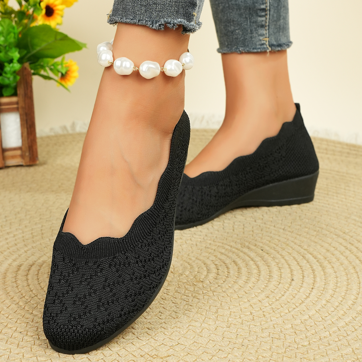 Women's Breathable Knit Flats  - Women'S Shoes Toms incelemesi ve fiyatı