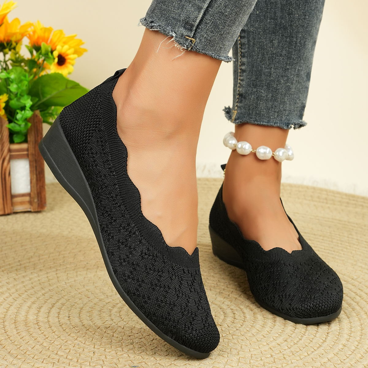Women's Breathable Knit Flats  - Women'S Shoes Toms incelemesi ve fiyatı