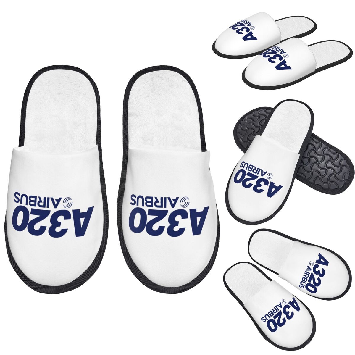 Custom Airbus A320 Logo Slippe - Women Shoes Logo incelemesi ve fiyatı