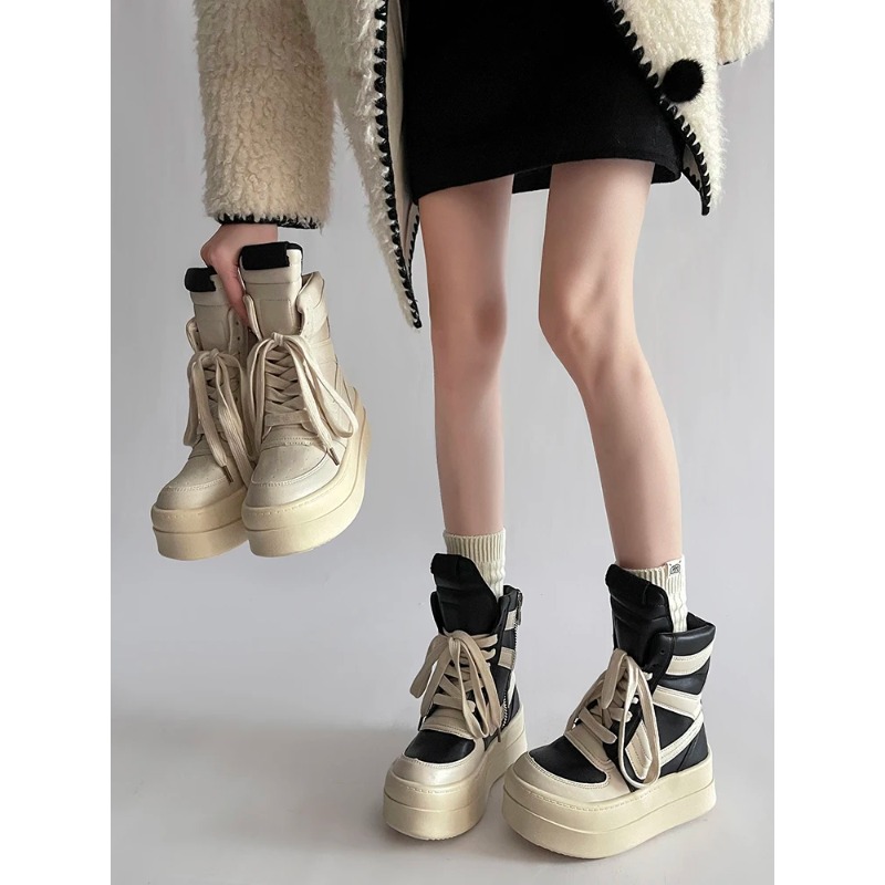 Thick Sole Ankle Boots Design  - Women Shoes Size Chart incelemesi ve fiyatı
