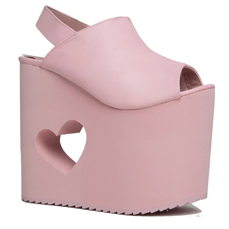 Platform Back Strap High Heel  - Women Shoes Size Chart incelemesi ve fiyatı
