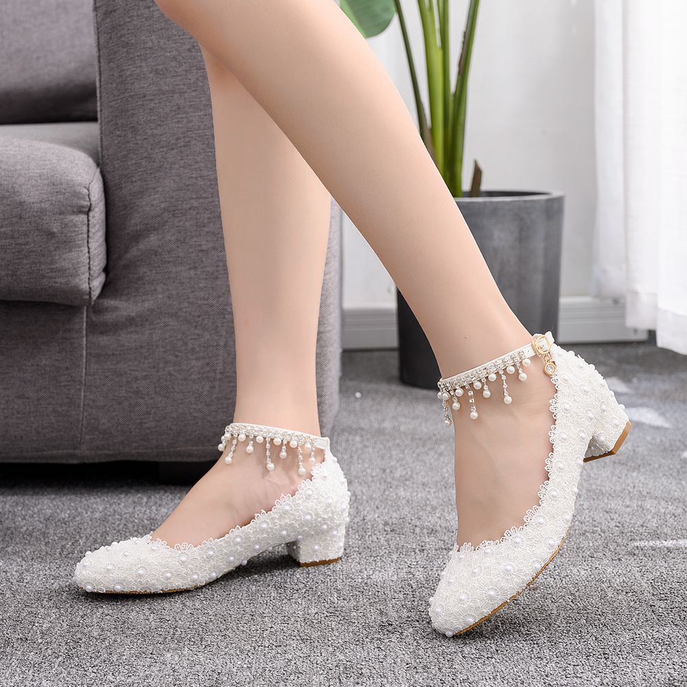 Women's Closed Toe Low Chunky  - Shoes Women Pumps incelemesi ve fiyatı