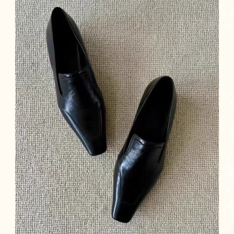 Retro Square Toe Deep Mouth Sl - Shoes Women Pumps incelemesi ve fiyatı