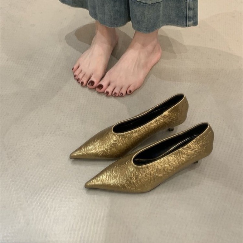 2025 Autumn New Commuter Wind  - Shoes Women Pumps incelemesi ve fiyatı