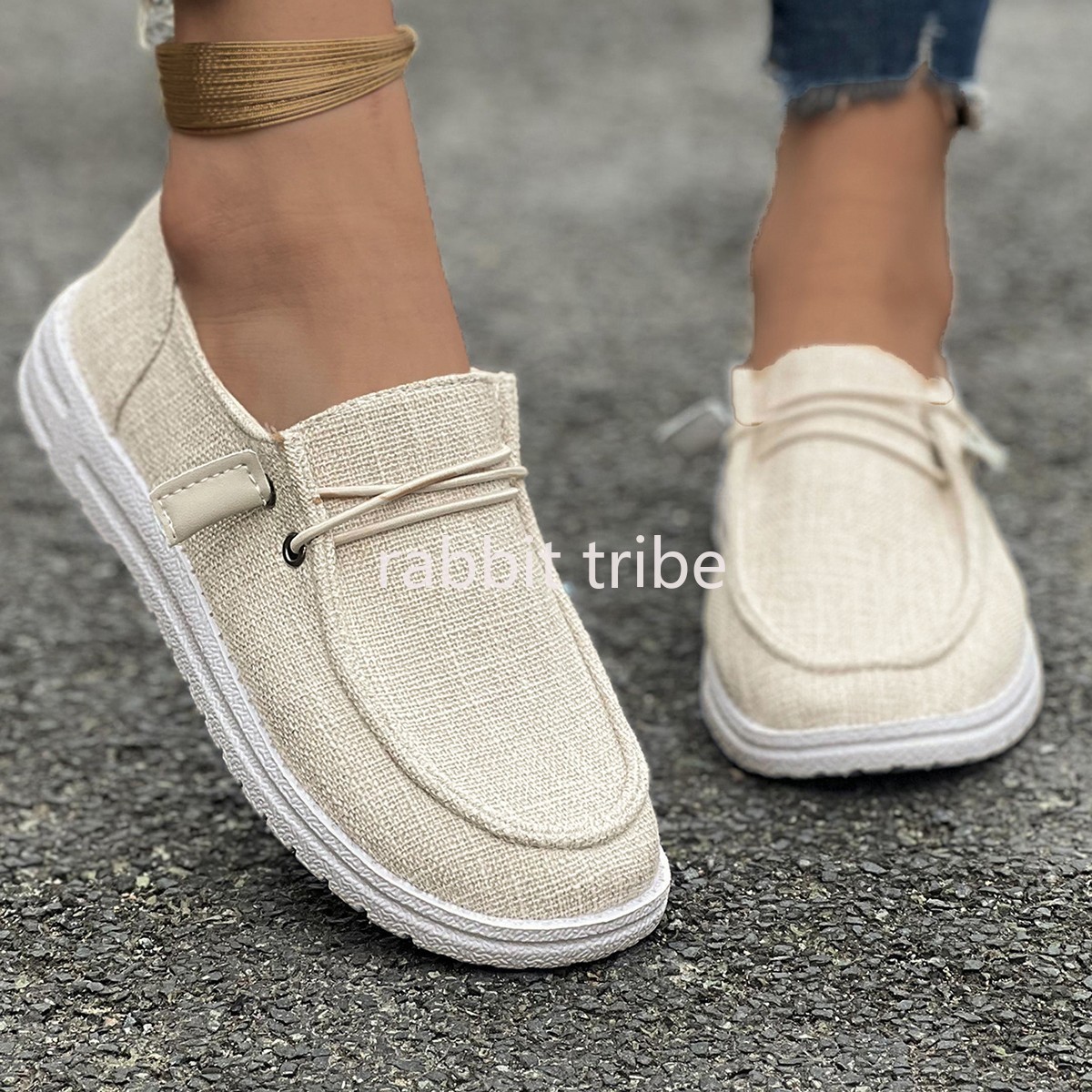 2026 New Fashionable Canvas Ca - Loafer Flat Women incelemesi ve fiyatı
