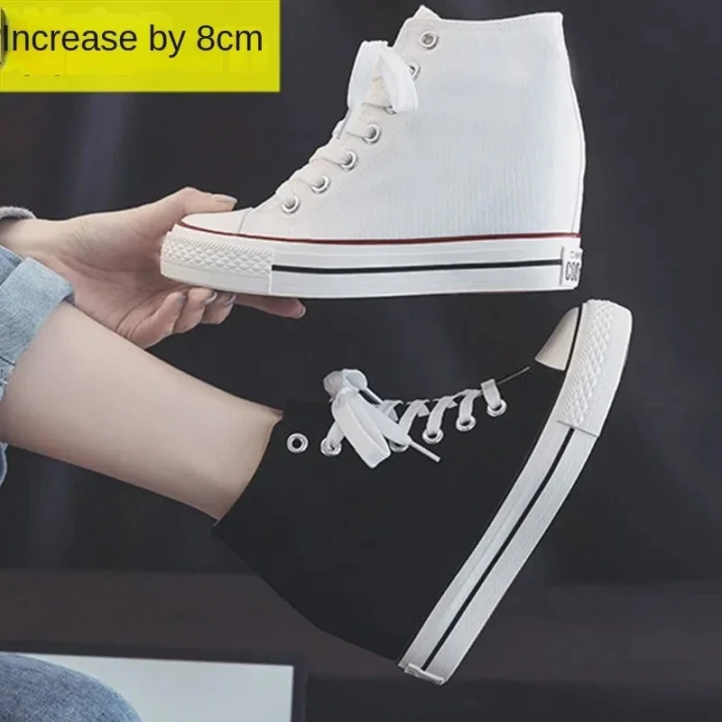 High 8cm Platform Canvas Shoes - Women Shoes Size Chart incelemesi ve fiyatı