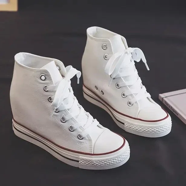 High 8cm Platform Canvas Shoes - Women Shoes Size Chart incelemesi ve fiyatı