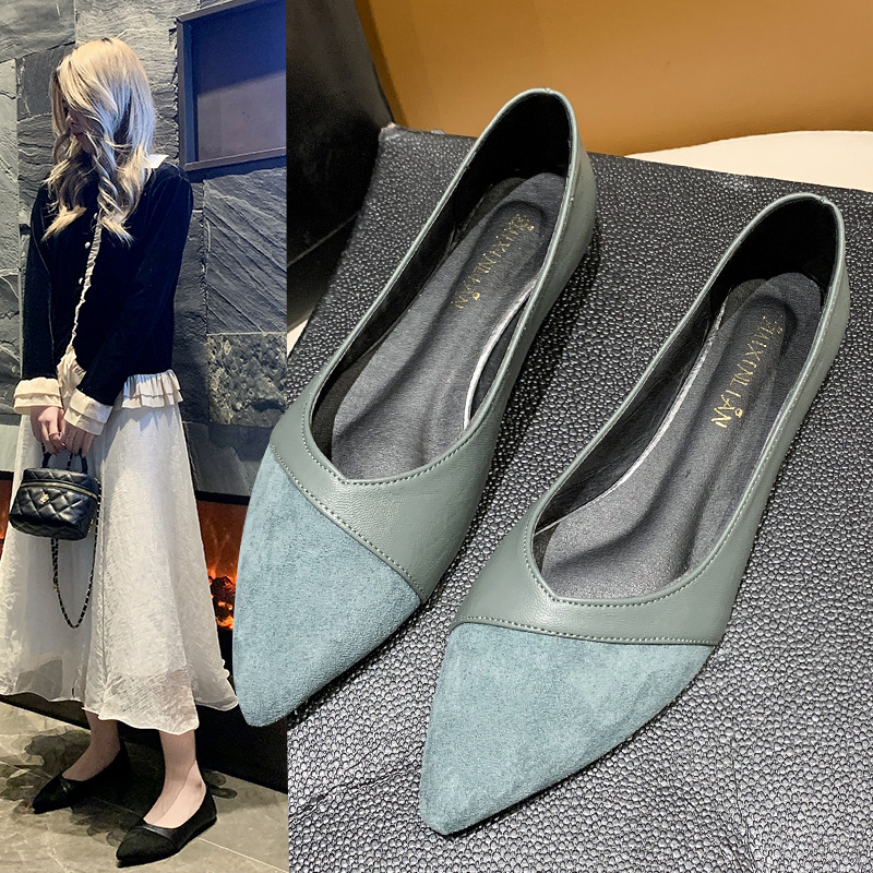 Flat black leather shoes for w - Women'S Shoes For Work incelemesi ve fiyatı