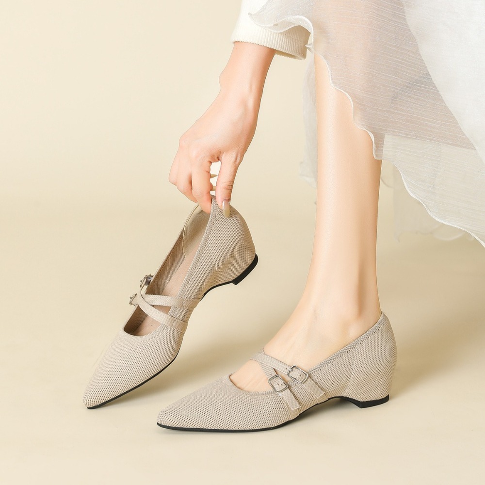 Ladies Shoes Knitted Pointed S - Women Shoes Size Chart incelemesi ve fiyatı