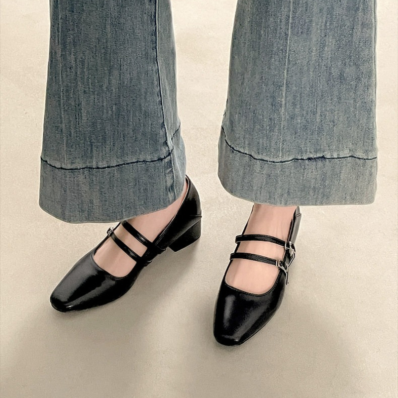 Square Toe Low Heel Women Silv - Women'S Shoes Toms incelemesi ve fiyatı