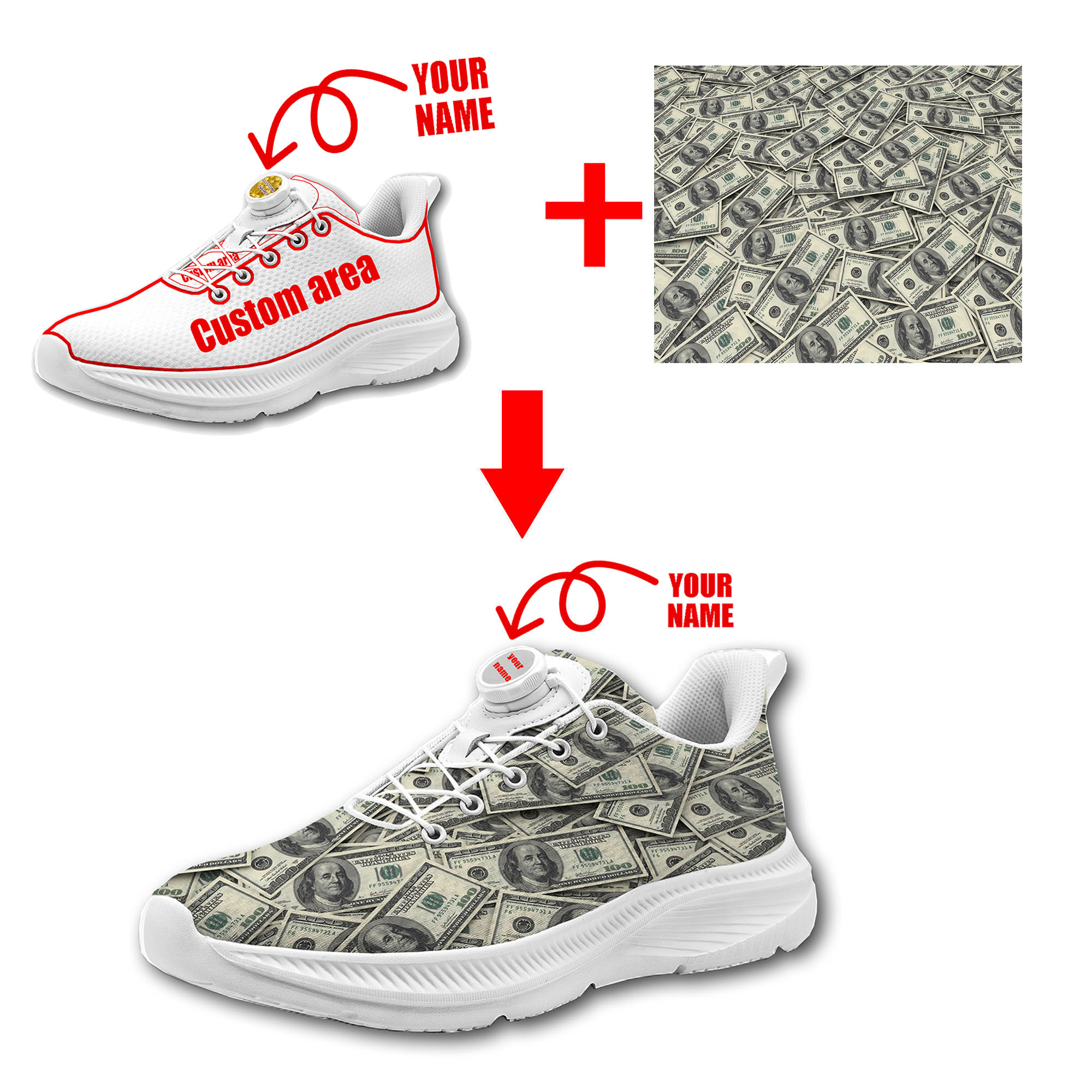 Custom Walking Shoes Men Woman - Women Shoes Logo incelemesi ve fiyatı