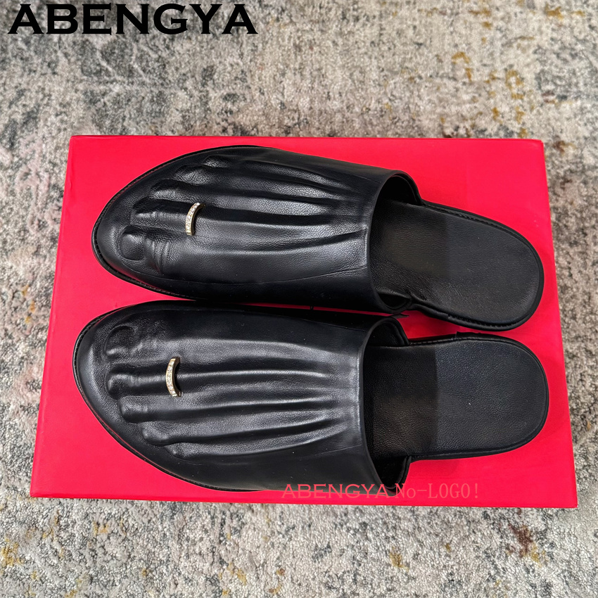 Black Real Leather Wrap Toe lo - Loafer Flat Women incelemesi ve fiyatı