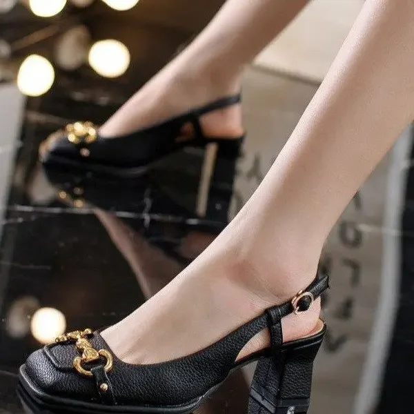 2026 New Retro Square Head Hig - Women'S Shoes Plus Size incelemesi ve fiyatı
