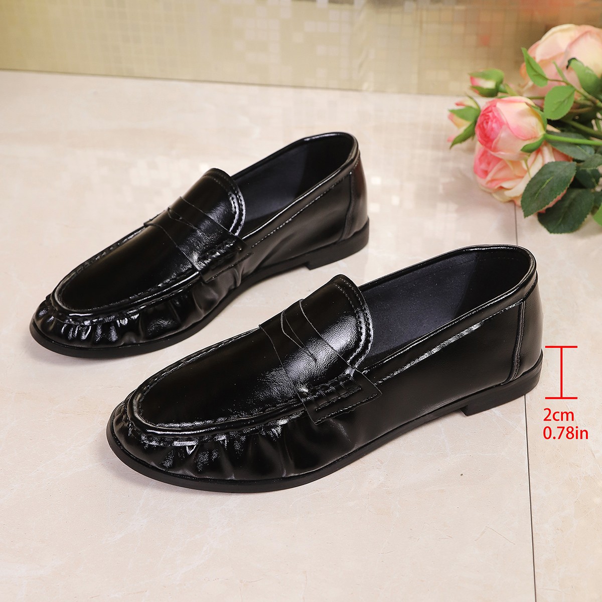 2026 Summer British Style Blac - Women'S Shoes For Work incelemesi ve fiyatı