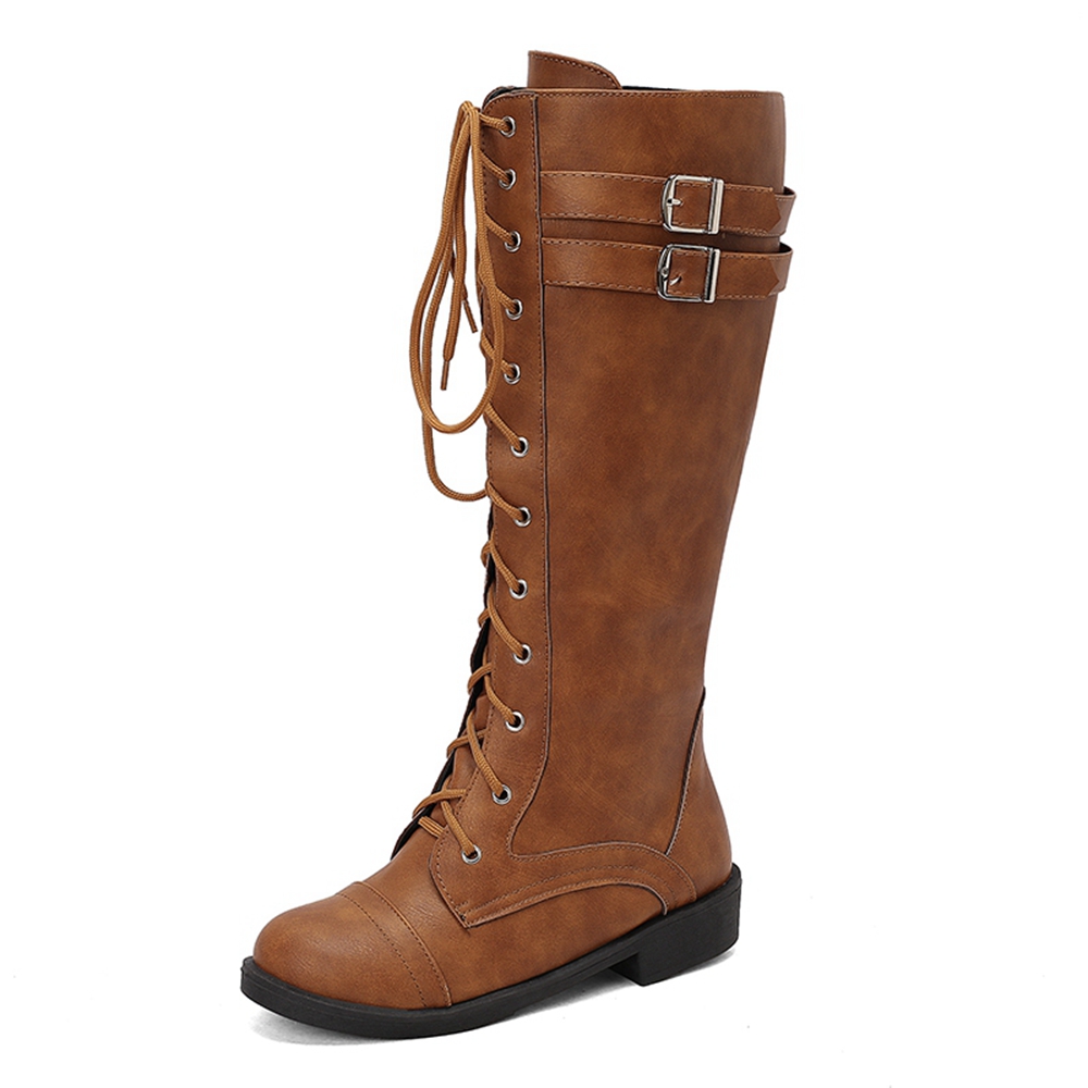 BLXQPYT Knee High Boots Women  - Zip Up Boots Short incelemesi ve fiyatı