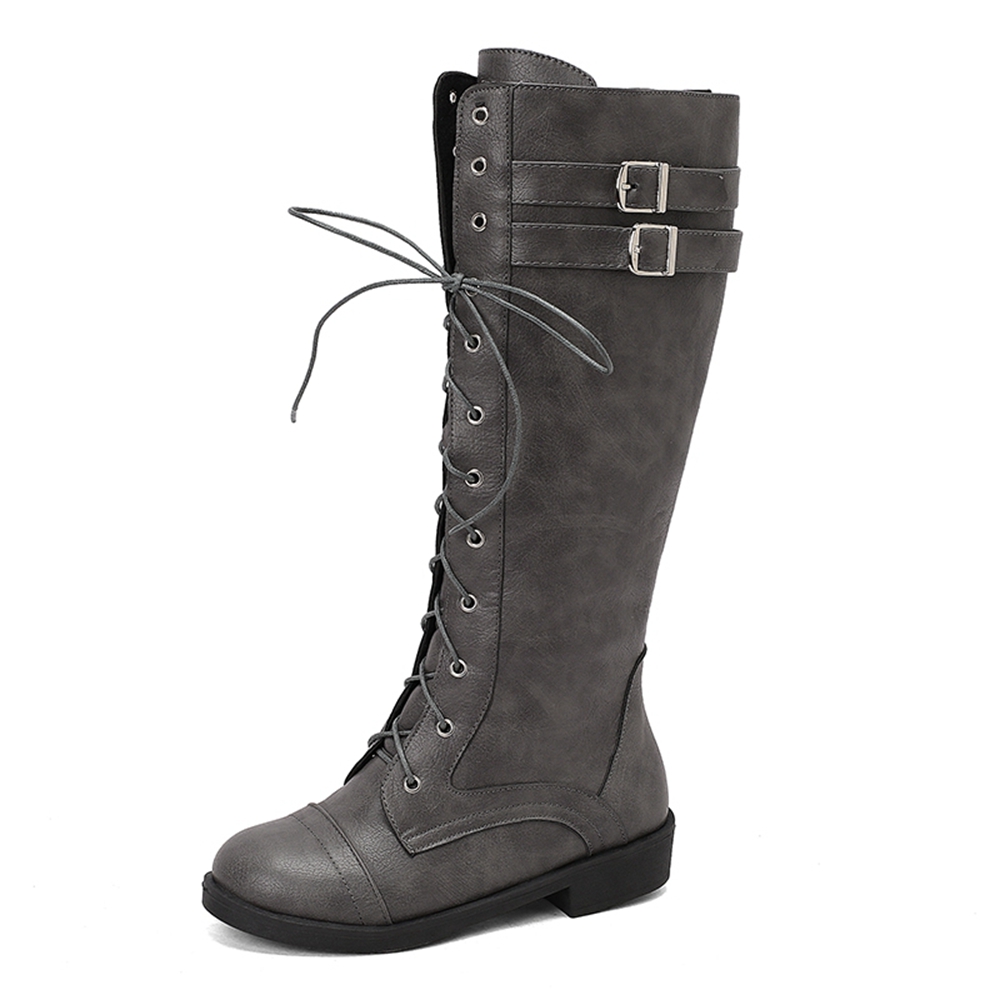 BLXQPYT Knee High Boots Women  - Zip Up Boots Short incelemesi ve fiyatı