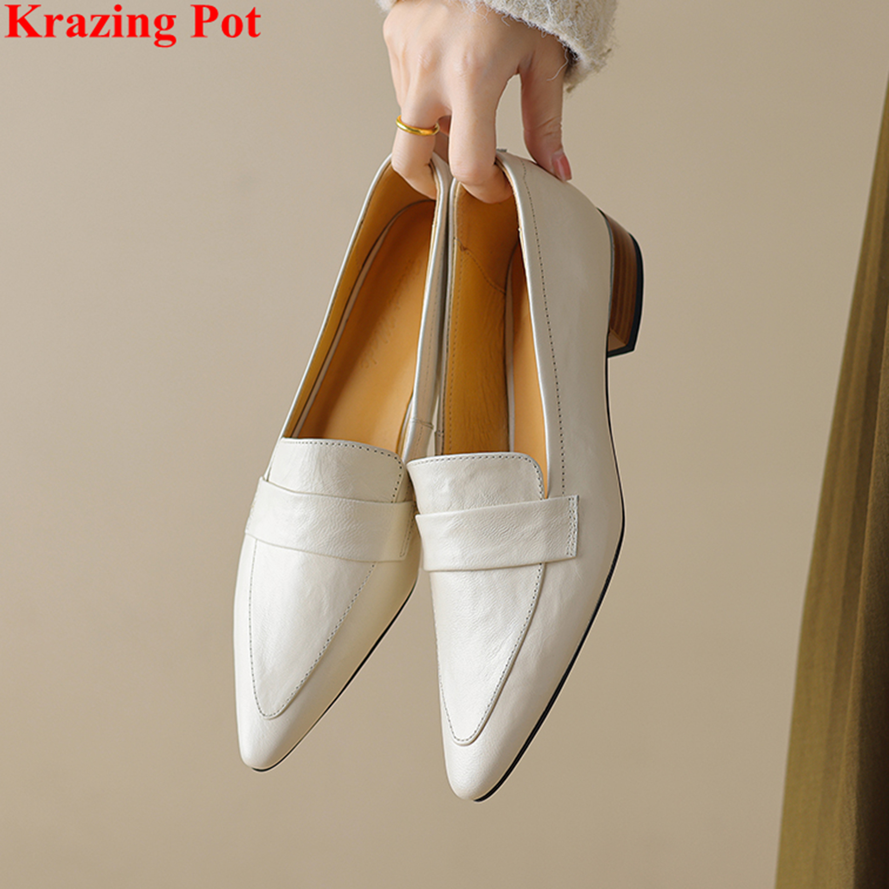 Plus Size 33-42 Sheepskin Poin - Women'S Shoes Plus Size incelemesi ve fiyatı