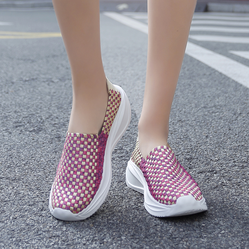 Women Woven Shoes Loafers Plat - Loafer Flat Women incelemesi ve fiyatı